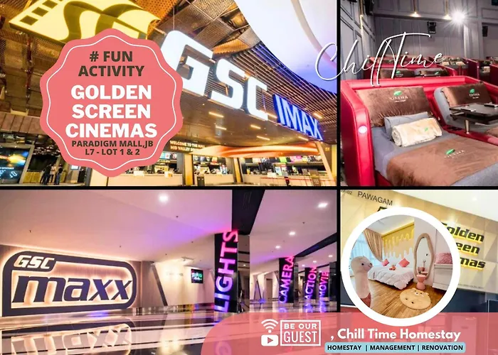 Paradigm Mall Johorbahru- Hyatt Palace-Netflix By Chilltime Homestay